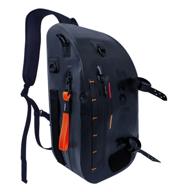 Fly Fishing Sling Pack Ρυθμιζόμενη τσάντα ώμου για είδη ψαρέματος