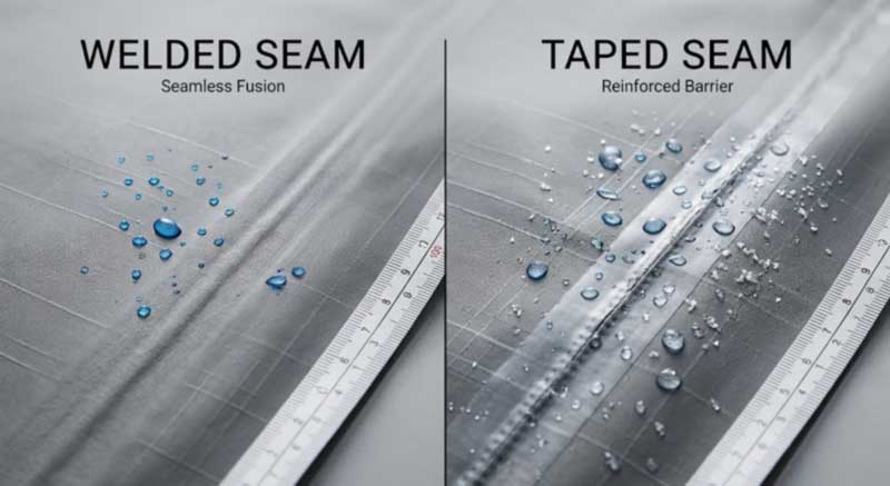 Welded vs Sewn: Πώς κατασκευάζονται πραγματικά οι αδιάβροχες τσάντες