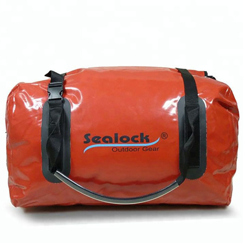 Αδιάβροχη τσάντα Duffel 80 λίτρων με κόκκινο Pvc