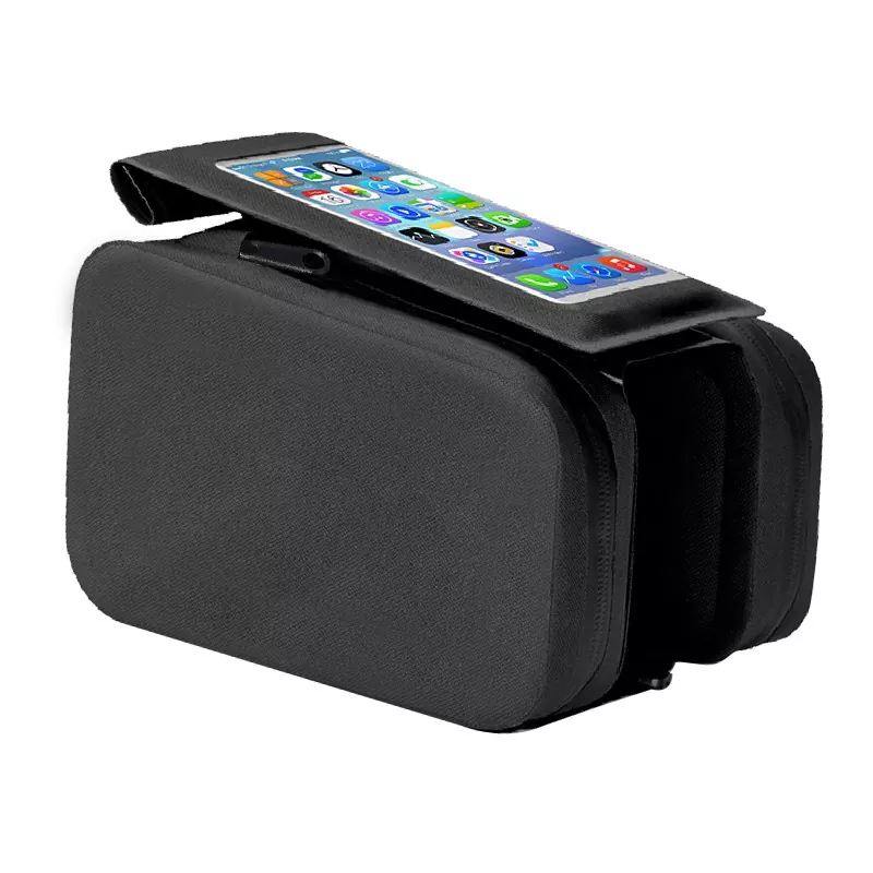 Ποδήλατο Top Tube Bag με θήκη τηλεφώνου